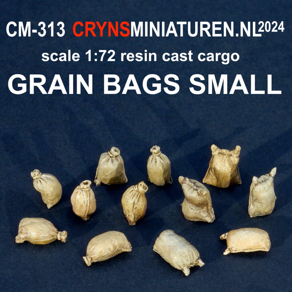 grain bags scale 1:72 miniature cargo and accessories