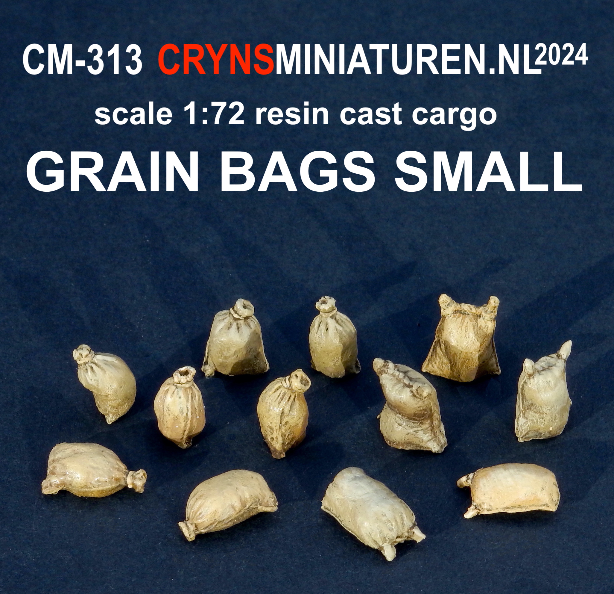 grain bags scale 1:72 miniature cargo and accessories